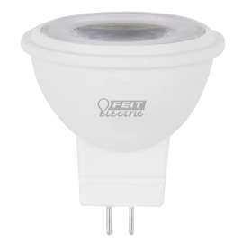 Feit Electric BPLVMR11/830CA LED Bulb, Track/Recessed, MR11 Lamp, 25 W Equivalent, GU4 Lamp Base, Clear