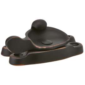 Schlage Ives Series 07 B716 Window Lock, 15/16 x 2-9/16 in Backplate, Brass, Aged Bronze