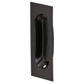 Schlage Ives Series 223B10B Oval Pull, 1-5/16 in W, 14/32 in D, 3-9/16 in H, Brass, Oil-Rubbed Bronze