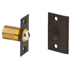 Schlage 347B10B Ball Catch, Brass, Dark Bronze