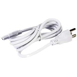 Liteline ALFT6000-WH-3 Power Supply Cord, 6 ft L, White Sheath, 120 VAC