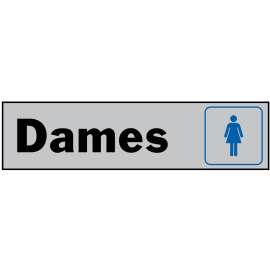 Hy-Ko 27009 Sign, Dames, 2 x 8 in Dimensions