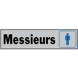 Hy-Ko 27008 Sign, GENTLEMEN, Plastic, 2 x 8 in Dimensions