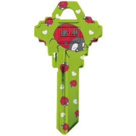 HY-KO 16005SC1-20 Key Blank, Brass, For: Schlage SC1 Keyways