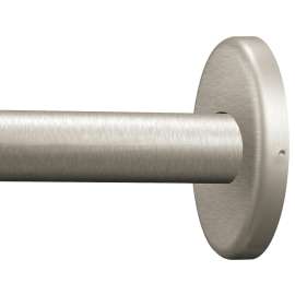 Moen DN2130BN Adjustable Shower Rod, 36 to 60 in L Adjustable, Brushed Nickel