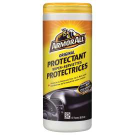 ARMOR ALL 8445 Original Protectant Wipes, 25, Liquid