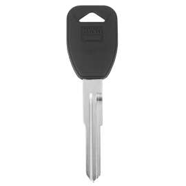 HY-KO 12005RV4 Key Blank, Brass, Nickel, For: Land Rover RV4 Vehicle Locks