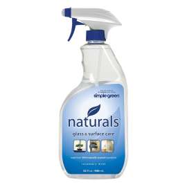 Simple Green 3110000612302 Glass and Surface Cleaner, 32 oz Bottle, Liquid, Grapefruit Rosemary, Clear