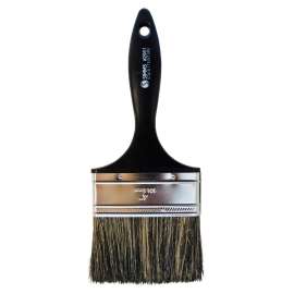 SIMMS 2951-100 Stain Brush, 4 in W, 2-3/4 in L Bristle, Polyester Bristle