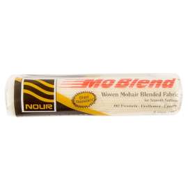 NOUR Z 9M05 Simulated Roller Cover Refill, 1/4 in Thick Nap, 9-1/2 in L, Woven Mohair Blend Fabric Cover