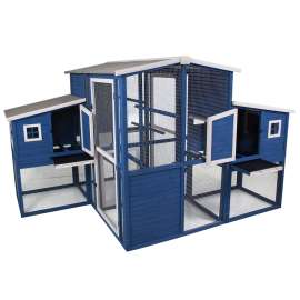 PETMATE 7029297 Chicken Coop, 60 in H, 96 in W, 4 to 6 Chickens Capacity