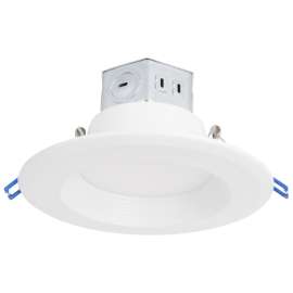 Boston Harbor DL6-047-3K Recessed LED Kit, Steel & Aluminum, White, 1-Piece