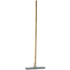 GARANT 80994 Thatching Rake, 15 in W Head, 19 -Tine, Steel Head, 54 in L Handle