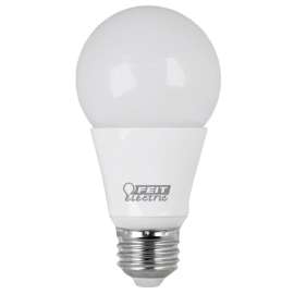 Feit Electric OM40/830/LED/CAN LED Bulb, General Purpose, A19 Lamp, 40 W Equivalent, E26 Lamp Base, Dimmable