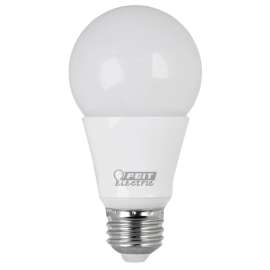 Feit Electric OM60/830/LED/CAN Dimmable General Purpose LED Light Bulb, 9.5 W, 120 V, 800, 3000 K, 80, 2.3 in Dia