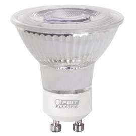 Feit Electric BPMR16/GU10/830/C LED Lamp, Track/Recessed, MR16 Lamp, 35 W Equivalent, GU10 Lamp Base, Dimmable