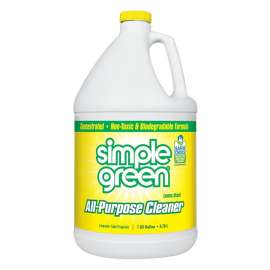 Simple Green 3010100614010 All-Purpose Cleaner, 1 gal Bottle, Liquid, Lemon, Yellow