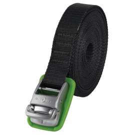 Nite Ize CJWR18-09-R6 Tie-Down Strap, 1 in W, 18 ft L, Polypropylene, Black/Lime, 700 lb
