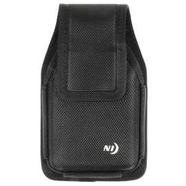 Nite Ize Clip Case Hardshell HSHXL-01-R3 Rugged Holster, Nylon, Black