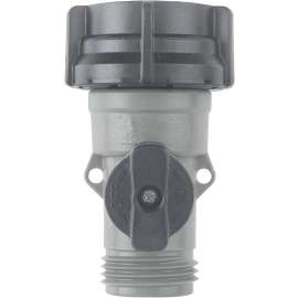 Gilmour 807004-1002 Shut-Off Valve, 1 -Port/Way, Nylon Body