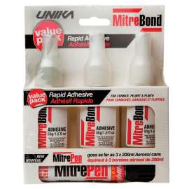MitreBond AG616.4CR 3 50G Instant Adhesive, 50 g Bottle