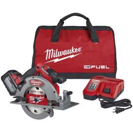 Milwaukee 2732-21HD Circular Saw Kit, Battery Included, 18 V, 12 Ah, 7-1/4 in Dia Blade, 50 deg Bevel