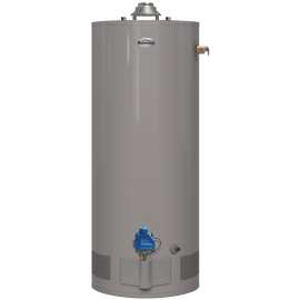 Richmond Essential Series 6G40S-34F3 Gas Water Heater, Natural Gas, 40 gal Tank, 65 gph, 34000 Btu/hr BTU