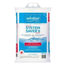 Windsor Windsor System Saver II 2421 Water Softening Salt, 18.1 kg Bag, Pellets