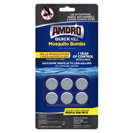 Amdro QUICK KILL 100530552 Mosquito Bomb, Solid