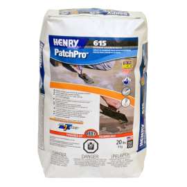 HENRY 615 PatchPro 16336 Exterior Concrete Patch, Gray, 20 lb Bag