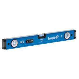 Empire True Blue Series EM95.24 UltraView LED Magnetic Box Level, 24 in L, 3-Vial, 1-Hang Hole, Magnetic, Aluminum