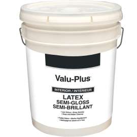 Valspar 456C Latex Paint, Semi-Gloss, Antique White, 1 gal