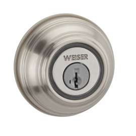 Weiser GED1500 15 KEVO Electronic Lock, Military Grade, eKey Key, Satin Nickel, 2-3/8, 2-3/4 in Backset, Residential
