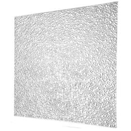 OPTIX 1A20084A Lighting Panel, Non-Yellowing, Acrylic, White