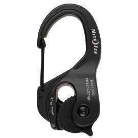 Nite Ize CamJam XT NCJLA-01-R3 Rope Tightener, Aluminum, For: 1/16 to 3/16 in Rope Size