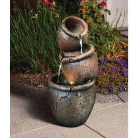 Seasonal Trends Y95770 Pot Alston Garden Fountain, 120 V, 13 gal Reservoir, 350 Lph