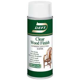 DEFT 109-13 Acrylic Paint, Liquid, Clear, 11.25 oz, Aerosol Can