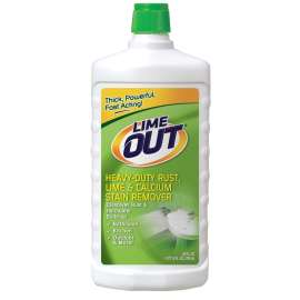 LIME OUT AO06N Stain Remover, 24 oz, Liquid, Lime, Blue