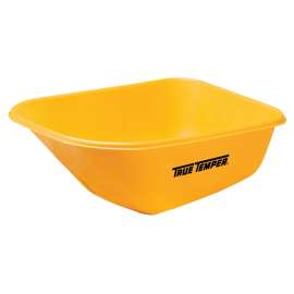 TRUE TEMPER 009970VB Wheelbarrow Tray, 6 cu-ft Capacity, Poly