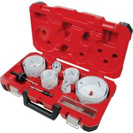 Milwaukee Hole Dozer 49-22-4105 Hole Saw Kit, 19-Piece, Bi-Metal