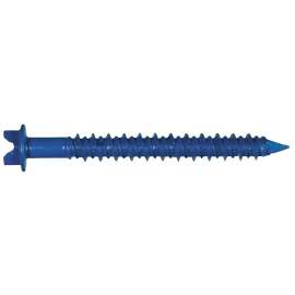 Buildex Tapcon BX51060 Concrete Screw Anchor, 1/4 in Dia, 3-1/4 in L, Climaseal