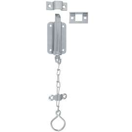 National Hardware N236-332 Chain Bolt, 3 in L Bolt, Aluminum, Zinc