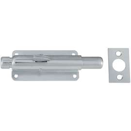 National Hardware N236-338 Foot Bolt, 4-31/32 in L Bolt, Steel, Zinc