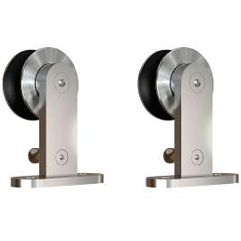 National Hardware N187-074 Hanger, Sliding Door, Steel, For: N186-962 72 in Decorative Interior Sliding Door Hardware