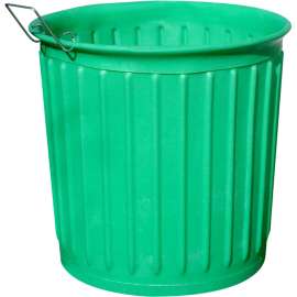 CHEM-TAINER Carry Barrel CBR60XAO-W1H Landscape Container, 60 gal Capacity, Polyethylene, Green