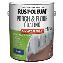 RUST-OLEUM 262361 Porch and Floor Coating, Semi-Gloss, Liquid