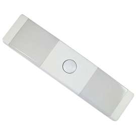 AmerTac LW1001W-N1 Everywhere Bar Light, AAA Battery, 2-Lamp, LED Lamp, 45 Lumens, 5000 K Color Temp, White