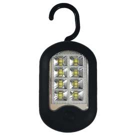 AmerTac LBUTIL1000 Utility Light, AAA Battery, Alkaline Battery, LED Lamp, 100 Lumens, 15 to 20 hr Run Time, Black