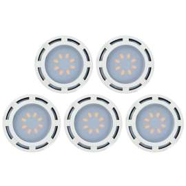 AmerTac KBLD-L5W-N1 Puck Light Kit, 18.7 W, LED Lamp, 1190 Lumens, 3000 K Color Temp