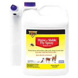 Revenge 46173 Horse and Stable Fly Sprayer, Liquid, White, 1 gal